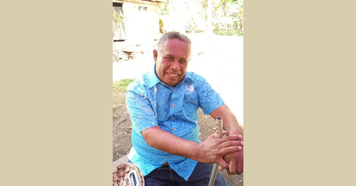 Frank from Honiara Solomon Islands